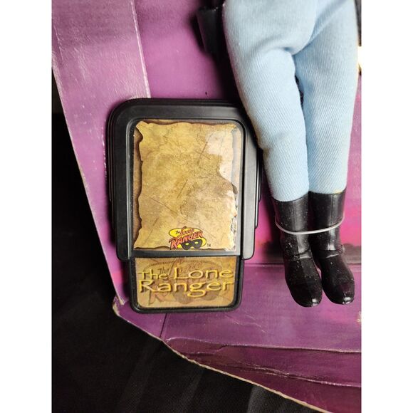 The Lone Ranger and Tonto 1998 Exclusive Premiere Poseable Action Figures - Picture 6 of 7